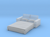 Sofa Bed 1/43 3d printed 