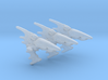 Eldar Navy Aconite frigate 3 models/fleet scale 3d printed 