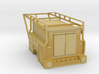 Standard Truck Bed With Enclosed Full Box 1-87 HO  3d printed 
