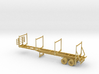 Timber Trailer With Wheels Assembled 1-87 HO Scale 3d printed 