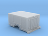Pickup Truck Rescue Bed 1-87 HO Scale Roll Up Door 3d printed 