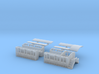Listowel Lartigue Replica Coach Set (N Scale) 3d printed 