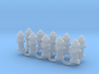 HO Scale Fire Hydrants X10 3d printed 