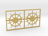 1:78 HMS Victory Ships Wheel 3d printed 