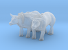 S Scale Oxen 3d printed 