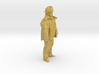 S Scale Fireman 3d printed 