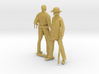S Scale Old West Figures 3d printed 