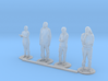 O Scale Standing People 4 3d printed 
