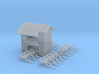 Saw Mill Out Building Z Scale 3d printed 