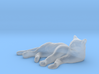1/8 Sleeping Cat for Diorama 3d printed 