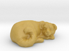 1/64 Dog Sleeping for Diorama 3d printed 