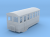 1/80 4 wheel railcar 3d printed 