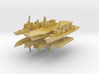 JMSF Fleet 2 1:6000 (8 ships) 3d printed 