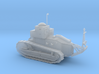 1/87th scale (H0) Renault Ft-17 Char TSF (radio) 3d printed 