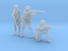 1/56th (28 mm) scale 3 x Hungarian soldiers 3d printed 