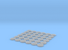 Manhole covers 01. HO Scale (1:87) 3d printed 