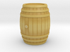 Wooden Barrel 01. 1:24 Scale  3d printed 