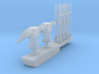   1:500 Scale Mk 10 Terrier Missile Launchers 3d printed 