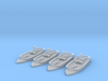 1/1250 Pilcomayo Class Gunboats 3d printed 