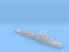 USS Davis destroyer late war 1:1800 WW2 3d printed 