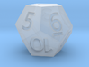 12 sided dice (d12) 20mm dice 3d printed 