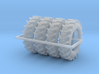1/64 520/85R46 R2 X 4 tractor tires 3d printed 