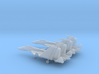 050E Sukhoi Su-33 Flanker 1/400 Folded Wings Pair 3d printed 