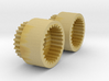 Alco C-855 Drive Shaft Extenders (old) - N Scale 3d printed 