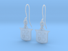 Legend of Zelda Inspired Earrings With Hooks 3d printed 