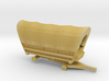 Z Scale Covered Wagon - No Wheels 3d printed 