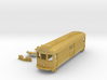 N Scale 45' Trolley Freight Box Motor Body + Parts 3d printed 