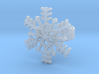 Snowflake Ring Size 7 3d printed 