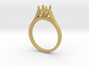 CCW15 Solitaire Ring 3d printed 