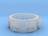 Ring of Seven Cats Ring Size 6.5 3d printed 