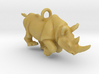 Rhino Pendant 3d printed 