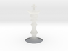 Tiny chess king 3d printed 