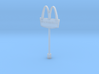 McDonalds pole-3cm (n-scale)  3d printed 