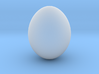 Shiny Cow Bird Egg - smooth 3d printed 