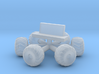 Space 1999 Moonbuggy Wheels and Seats Dinky Scaled 3d printed 