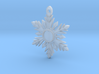 Once Upon a Time Snowflake Pendant 3d printed 