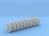1/32" cable, cord pulley, 10pack 3d printed 