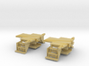 HO scale Woodruff sleeper end platforms 3d printed 