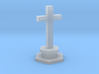 N Scale Cemetery Cross Center Piece 1:160 3d printed 