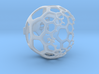 Honeycomb Light Projection Sphere 3d printed 