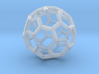 Truncated Icosahedron(Leonardo-style model) 3d printed 