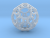 Truncated Icosidodecahedron(Leonardo-style model) 3d printed 