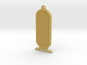 ExtraLong Customizable Ancient Egyptian Cartrouche 3d printed 