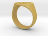 Enneagram Ring - Thick Band - Size 11 3d printed 