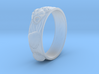 Sea Shell Ring 1 - US-Size 12 (21.49 mm) 3d printed 