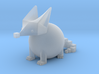 PRIMITIVE SHAPES FOX 2-IN Hollow Version 3d printed 